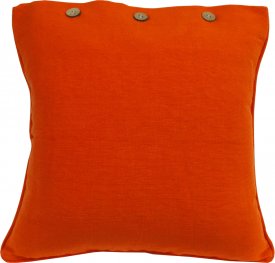 Orange Euro Cushion Cover 50x50cm