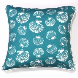 Shell Sea Green Euro Cushion Cover 60x60cm