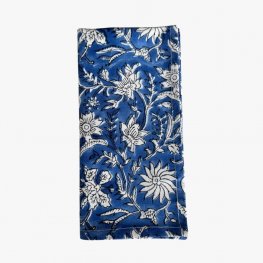 Resort Indigo Hand Block Print Napkin 45x45cm Resort Indigo Hand Block Print Napkin 45x45cm