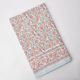 Bloomingdale Hand Block Print Round Tablecloth 180cm Bloomingdale Hand Block Print Round Tablecloth 180cm