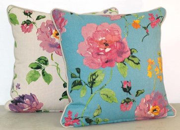 Monet Blue Scatter Cushion Cover 40x40cm