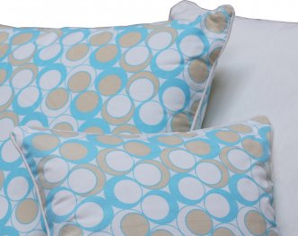 Neea Milky Blue 40x40cm Cushion Cover