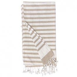 Turkish Towel 100% Cotton Beige