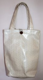 Geo Canvas Double Bottle Bag