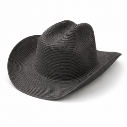Sahara Straw Hat - Charcoal