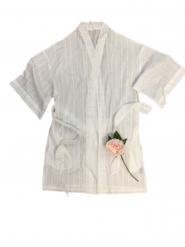 Wellbeing Spa To Lounge Robe White