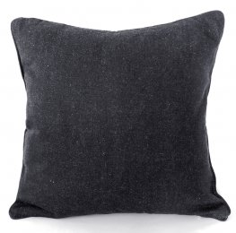 Chambray Black Cushion Cover 50x50cm