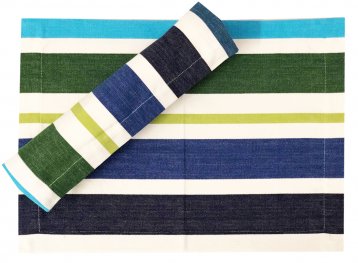 Escape Blue/Turq Placemat 33x45cm Escape Blue/Turq Placemat 33x45cm