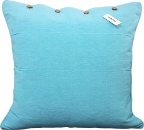 Pale Blue Euro Cushion Cover 60x60cm