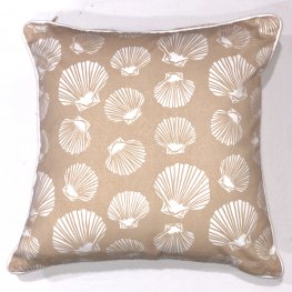 Shell Beige Euro Cushion Cover 60x60cm