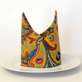 Paisley Burnt Orange Napkin 45x45cm