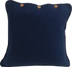 Navy Cushion Cover 50x50cm