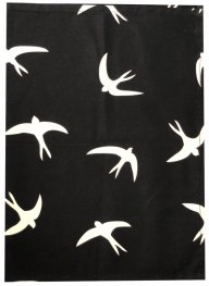 Wings Black Kitchen Towel Wings Black Kitchen Towel