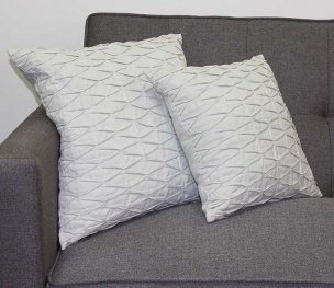 Gracie Vapour Grey Scatter Cushion Cover 40x40cm