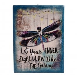 Trivet on Stand - Inner Light Dragonfly