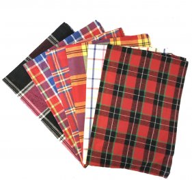 French Country Checks Assorted Kitchen Towel - Pack of 12