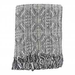 Heritage Lattice Earth Throw 130x150cm