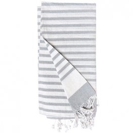 Turkish Towel 100% Cotton Grey