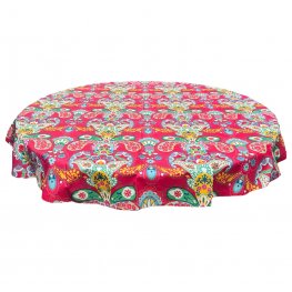 Frida Acrylic Coated Round Tablecloth 150cm